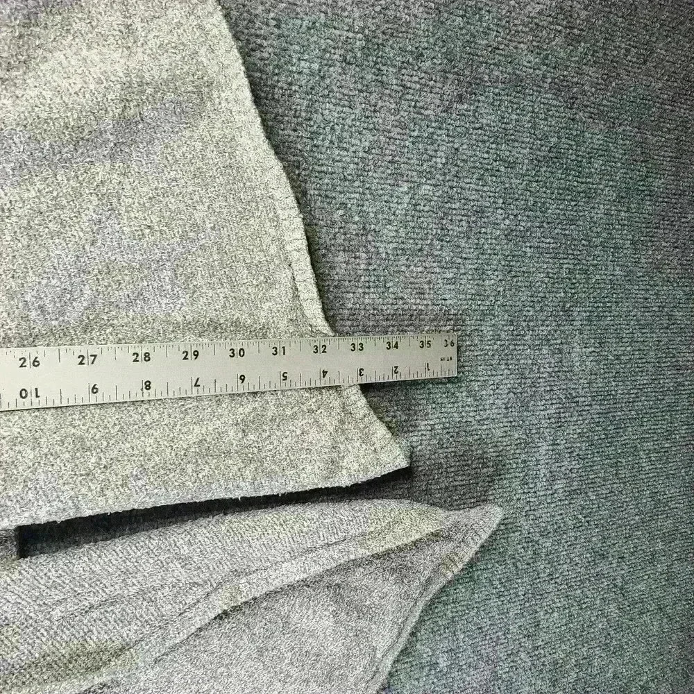 Barefoot Dreams Womens S/M Bamboo Chic Lite Cardigan Sweater Gray Asymmetric - Picture 7 of 7
